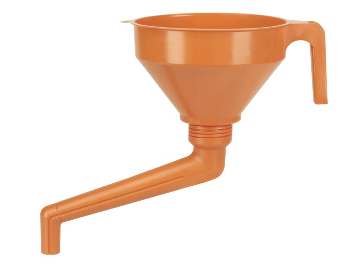 Confezione da 6 – 10,2 cm – imbuti multiuso multiuso imbuto in plastica con beccuccio raggiungendo per il trasferimento di contenuti – facile e veloce food Safe/BPA free